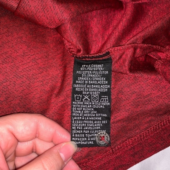Canada weather gear long sleeve- red - Picture 7 of 9